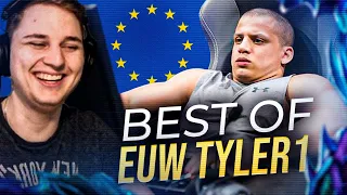 TYLER1 EN EU - Pandore Reacts 'Tyler1 EU Challenge - Best Moments'