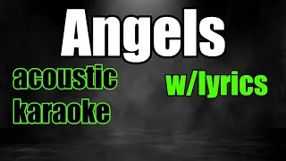 Angels - Robbie Williams | (Acoustic Instrumental/Karaoke)