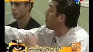 Pelea entre Alejandro y Cristian U en vivo en la gala | Gran Hermano 2011