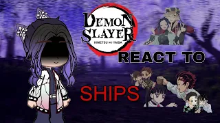 Demon Slayer react to Ships||1/?|| Demon Slayer/KNY