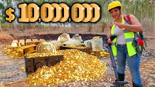 I FOUND A BIG TREASURE AT MYSTERIOUS PLACE | Gold Treasure Hunt | Metal Detecting | Under World