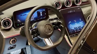 2022 Mercedes Benz CClass Exterior and interior Details luxury Small Sedan