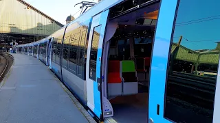 Departure of Z 50000 Train in Paris Saint-Lazare