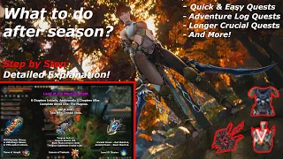 BDO | Exactly What To Do After Season | Step By Step Explanation