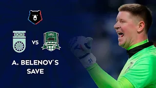 Belenov's Save in the Game Against FC Krasnodar