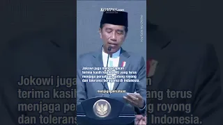 Pesan Jokowi di Acara Puncak 1 Abad NU
