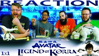 The Legend of Korra 1x1 REACTION!! "Welcome to Republic City"