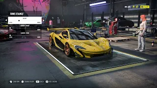 Need for Speed™ Heat, buying the McLaren P1 GTR '15 and customizing the car.