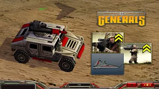 Defeat Hard Bot in Less Than 4 Minutes - Command & Conquer Generals Zero Hour