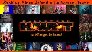 Ranking Halloween Haunt at Kings Island - a complete review of all mazes, scare zones & shows!