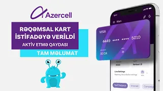 Azercell reqamsal kart aktiv etme qaydasi OZUNET