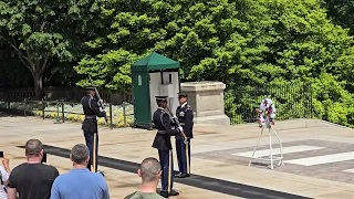Changing of the Guard at the Tomb of the Unknown