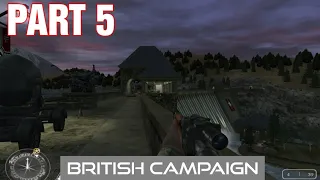 Call of Duty 1 Gameplay Walkthrough Part 5 - British Campaign - Eder Dam