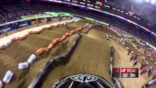 GoPro HD: Jason Anderson and Cole Seely Main Event 2014 Monster Energy Supercross from Phoenix