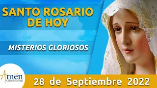 Santo Rosario de Hoy Miércoles 28 Septiembre  2022 l Padre Carlos Yepes l Católica l Rosario l Amén