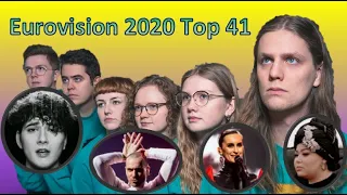 Eurovision Throwback! Eurovision 2020 Top 41