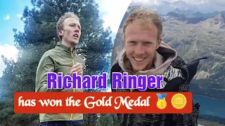 Richard Ringer claimed the Gold Medal in the Men's Marathon Final Sprint at European Championships