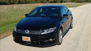 2017 VW CC RLINE EXECUTIVE - Exterior, interior and ride along