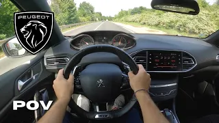 PEUGEOT 308 GT (2.0 BlueHDi 180ch S&S GT EAT8) SOUND & ACCELERATION !