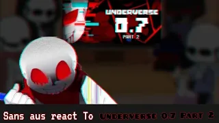 GachaClub || Sans aus react to "UNDERVERSE 0.7" || Part 2 ||