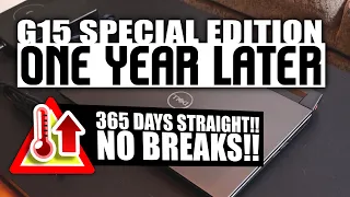 Dell G15 5511 Special Edition Laptop - One Year Later - Never Been Turned Off?! | Review Update