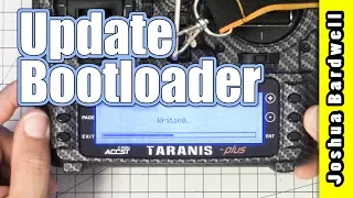 How To Update The Taranis Bootloader