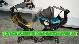 NEW! 2017 GB Pockit + Stroller ABC Kids Expo