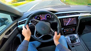 2022 VW Arteon R Line 2.0 tdi - pov test drive