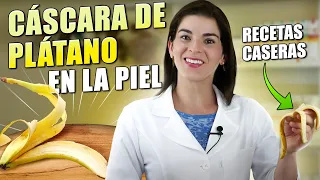 Usa la CÁSCARA DE BANANA en la Piel - ¡Es INCREÍBLE!