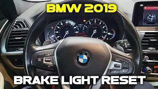 HOW TO RESET BRAKE SERVICE LIGHT FOR BMW X1, X3, X5 2019