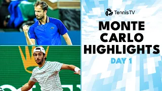 Fritz vs Musetti, Coric, Bublik & More! | Monte-Carlo 2024 Highlights Day 1