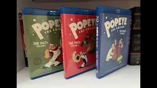 Popeye the Sailor 1940s Theatrical Shorts Collection Blu Ray Unboxing (Warner Archive)