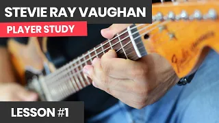 How To Play Like Stevie Ray Vaughan [Course Lesson 1] Fast Texas Blues Solo