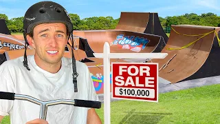 I’m Buying an Abandoned Skatepark for my Backyard!