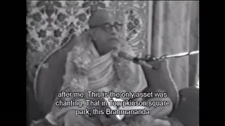 Srila Prabhupada on The Importance of Chanting