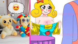 Dolly and Pomni React to The Amazing Digital Circus | Best Funny Videos Compilaton # 90