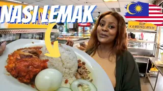 First Time Trying NASI LEMAK in Kuala Lumpur,  Malaysia  🇲🇾