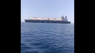LNG carrier at Fujairah