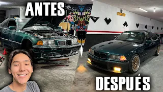 CONSTRUYENDO UN BMW E36 DE DRIFT EN 10 MINUTOS | Kenyi Nakamura