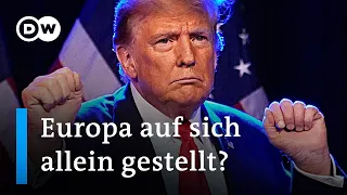 Entsetzte Reaktionen auf die NATO-Äußerungen von Donald Trump | DW News