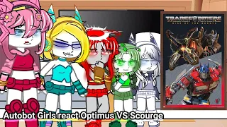 Autobot Girls react Optimus VS Scourge/🇧🇷🇺🇲🇪🇦🇷🇺/PT:10/Nirimi_Kun