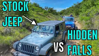 Stock Jeep vs Hidden Falls | Rock Solid Rig