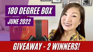 ⭐GIVEAWAY⭐ | 180 Degree Box | Sunkissed | June 2022