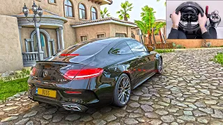 Mercedes AMG C63 S Coupe - Forza Horizon 5 | Thrustmaster T300RS