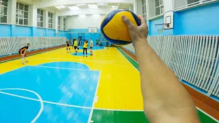 VOLLEYBALL FIRST PERSON | Волейбол от первого лица 🇷🇺