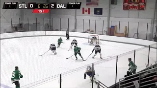 Wyatt Johnston vs. Toronto and St. Louis in the Traverse City Prospect Tournament