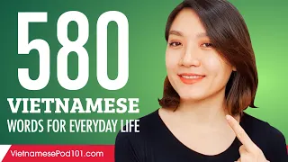 580 Vietnamese Words for Everyday Life - Basic Vocabulary #29