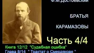 " Братья Карамазовы " - Часть 4/4 - Книга 12/12 - Глава 8/14