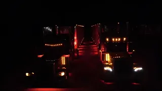 Part 2 Of TWO Stretched Out Custom Peterbilt 389 Run From Kentucky To Wisconsin