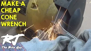 How To Make A Cone Wrench - Cheap & Easy DIY Tool!
